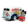 Autoworld 1/18 Chevrolet Police Van 1948 Monopoly Edition Bonus Mr. Monopoly Figure Included