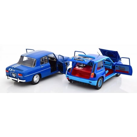 Solido 1/18 Renault R8 Gordini & Renault R5 Turbo Pack/Set