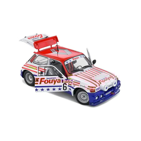Solido 1/18 Renault 5 MAXI Rally Cross 1987 No.6 G. Roussel