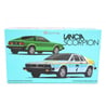 LaudoRacing 1/18 Lancia Scorpion 1977 Monte Carlo No.7 "Giselle" from the Disney Movie Herbie Goes to Monte Carlo