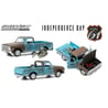 Greenlight Collectibles 1/18 Chevrolet C10 1971 & Alien Figure from the Movie Independence Day (1996)