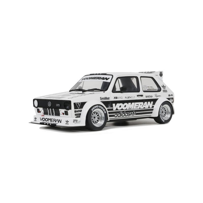 Otto Mobile 1/18 Volkswagen Golf 1 GTi Voomeran White