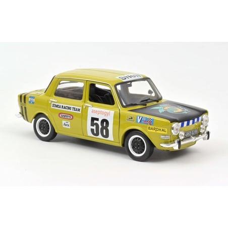 Norev 1/18 Simca 1000 Rallye 2 SRT 1973 No. 58