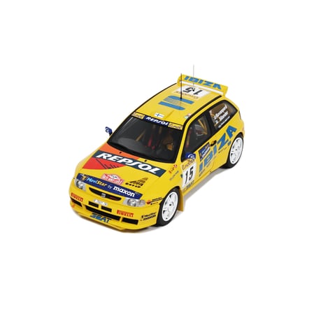 Otto Mobile 1/18 Seat Ibiza Kit Car GTi 16V EVO2 Team Repsol No.15 Rally Monte Carlo 1998 Harri Rovanpera / Voitto Silander