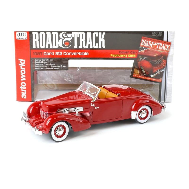 Auto World 1/18 Cord 812 Convertible 1937