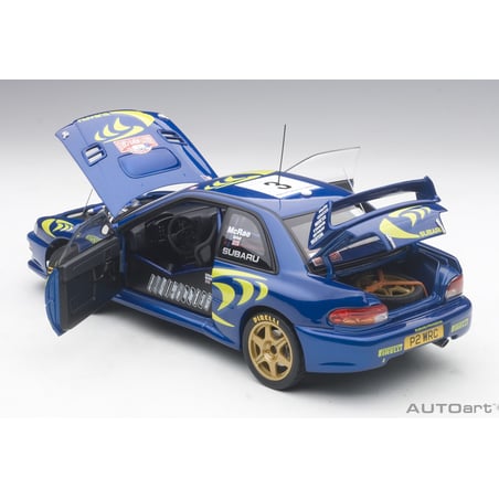 Autoart 1/18 Subaru Impreza WRC 1997 No.3 Rally Monte Carlo Colin McRae / Nicky Grist