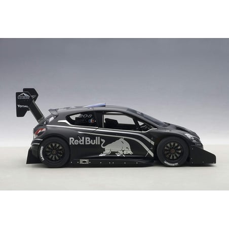 Autoart 1/18 Peugeot 208 T16 Pikes Peak Presentation Car, Red Bull 2013 Sebastian Loeb