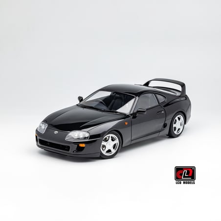 LCD Models 1/18 Toyota Supra MKIV (A80) Coupe 1993 (Car lift and key fob included)