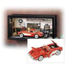 Franklin Mint 1/24 Garage Diorama with Chevrolet Corvette 1958