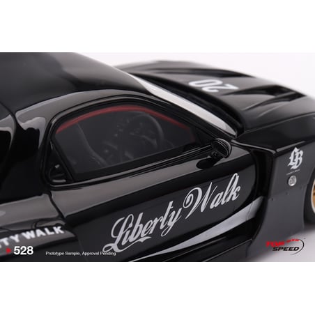 Top Speed 1/18 Mazda RX-7 LB-Super Silhouette Liberty Walk Black