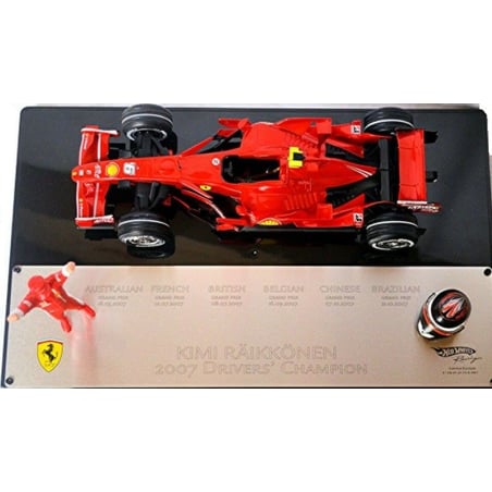 1/18 Ferrari F2007 Kimi Raikkonen Winner Driver`s Champion Brazil Grand Prix 21.10.2007