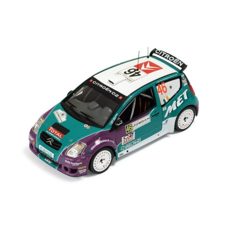 IXO 1/43 Citroen C2 S1600 No.46 Rally Jordan 2008 S.Gallagher/P.Kiely