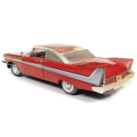 Autoworld 1/18 Plymouth Fury CHRISTINE Partially Restored 1958