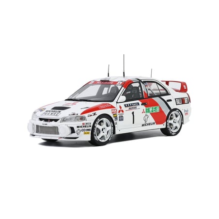 Otto Mobile 1/18 Mitsubishi Lancer EVO IV No.1 Rally Catalunya 1997 T. Makinen