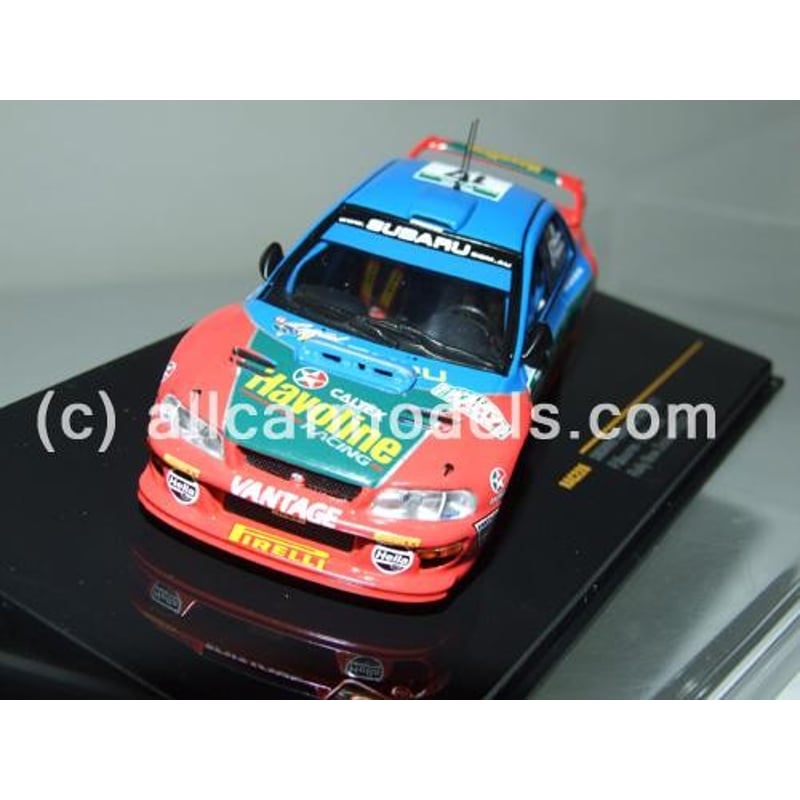 1:43 Subaru Impreza WRC No.17-Rallu New Zealand 2000-Driver:P.Bourne/G.Vincent (IXO)