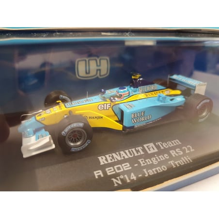 Universal Hobbies 1/43 Renault F1 Team R202 No.14 Jarno Trulli 2002