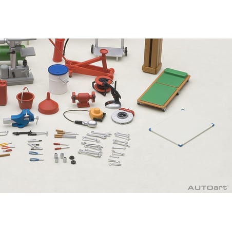 Autoart 1/18 Garage kit set (version 1)