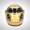 1:2 Michael Schumacher Gold Edition 20 Years F1 1991-2001 Special Edition Helmet Replica 2011 F1 Replica Helmet (Schuberth)