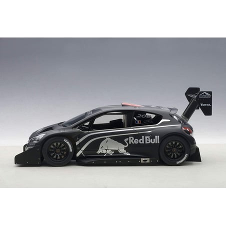 Autoart 1/18 Peugeot 208 T16 Pikes Peak Presentation Car, Red Bull 2013 Sebastian Loeb