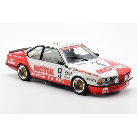 Minichamps 1/18 BMW 635 CSi 7th 24h Spa 1984 Motul No.9 Garage du Bac Hollinger/ Giroix/Krucker