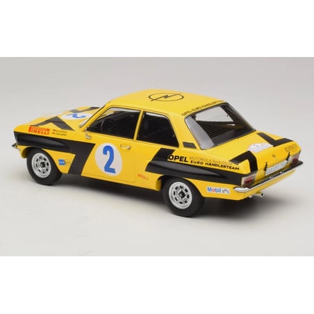 MCG 1/18 Opel Ascona A, 1.9 SR No.2, Rally Acropolis Rally (Night Version) 1975, W.Röhrl/Berger
