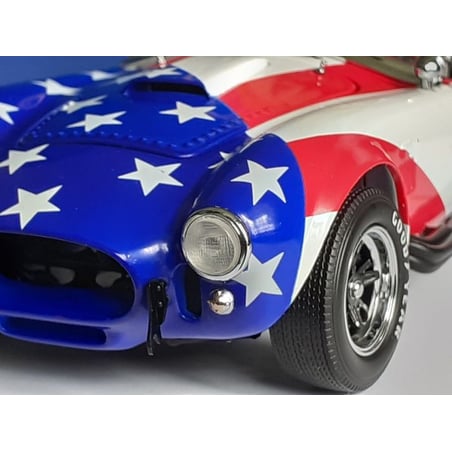 Franklin Mint 1/24 Shelby Cobra 427 S/C® Stars and Stripes