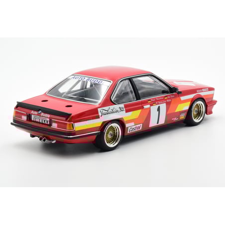 Minichamps 1/18 BMW 635 CSi Winner 24h Nürburgring 1985 No.1 Auto Budde Team Felder/Hamelmann/Walterscheid-Müller
