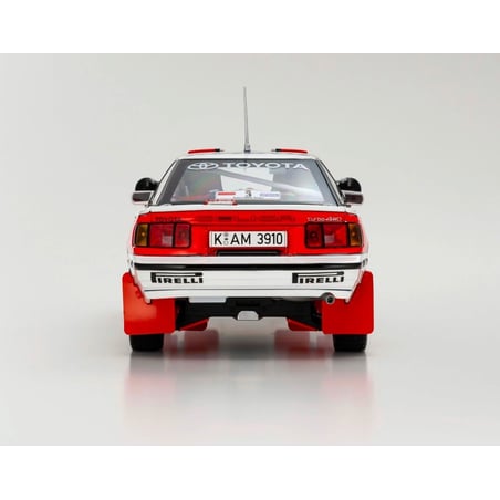 Kyosho 1/18 Toyota Celica GT-Four, Toyota Team, Night Race, No.3, Winner Rally Safari, Waldegard Bjorn /Gallagher Fred 1990