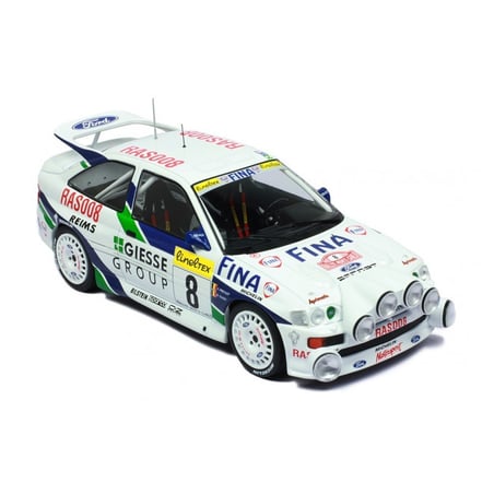 IXO 1/18 Ford Escort RS Cosworth No.8  B.Thiry/S.Prevot Rallye Monte Carlo 1995