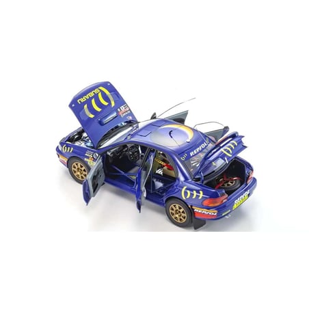 Kyosho 1/18 Subaru Impreza 555, Winner Rally RAC, No.4, 1994, Colin McRae/ Derek Ringer