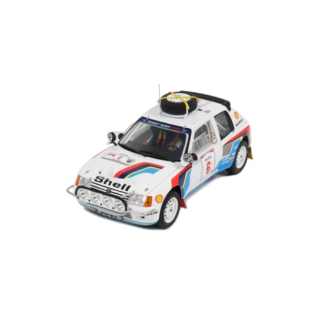 Otto Mobile 1/18 Peugeot 205 T16 Rally Safari 1985