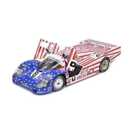 Solido 1/18 Porsche 956LH, 24Hrs Le Mans, 1986, No.8, Follmer/Morton/Miller