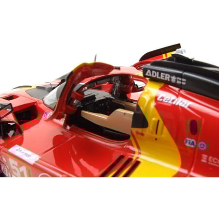 Bburago 1/18 Ferrari 499P Turbo V6 Team Ferrari AF Corse No.51 Winner 24Hrs Le Mans 2023 Pier Guidi/J.Calado/A.Giovinazzi