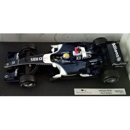 Hotwheels 1/18 Williams FW 27  M. Webber 2006