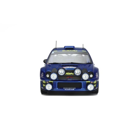 Otto Mobile 1/18 Subaru Impreza WRX STI Night Lights No.5 Rally RAC 2001 R. Burns/ R. Reid
