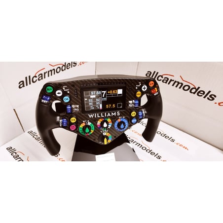 Minichamps 1/1 Team Williams F1 FW46 Steering Wheel No.23 Alex Albon/Franco Colapinto/Logan Sargeant 2024