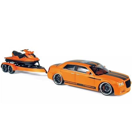 Norev 1/18 Chrysler 300 by Parotech & Jet Ski Parotech 2007