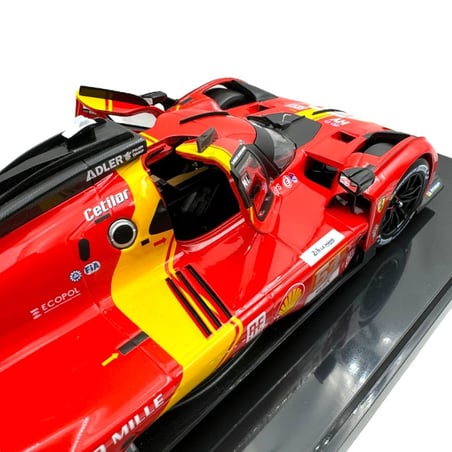 Bburago De Luxe Edition 1/18 Ferrari 499P Team Ferrari AF Corse No.51 Winner 24h LeMans 2023 A.P.Guidi/J.Calado/A.Giovinazzi