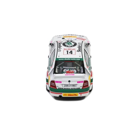 Otto Mobile 1/18 Skoda ctavia WRC EVO3 No.14 Rally Monte Carlo 2003 D.Auriol - D.Giraudet