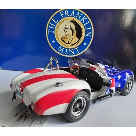 Franklin Mint 1/24 Shelby Cobra 427 S/C® Stars and Stripes