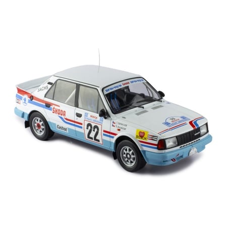 IXO 1/18 Skoda 130LR No.22 Rally Acropolis 1986 Svatopluk Kvaizar/Jiri Janecek
