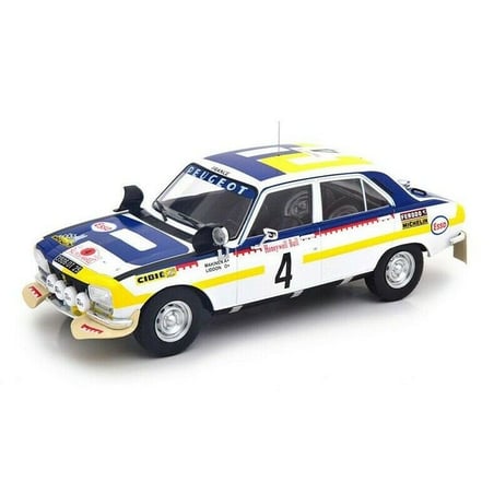 ΙΧΟ 1/18 Peugeot 504 Ti No.4, Rallye Du Maroc, Drivers: Makinen A+/ Liddon O+ 1975