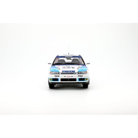 Otto Mobile 1/18 Mazda 323 GTX Gr.A 1000 Lakes Rally 1991 Tommi Mäkinen