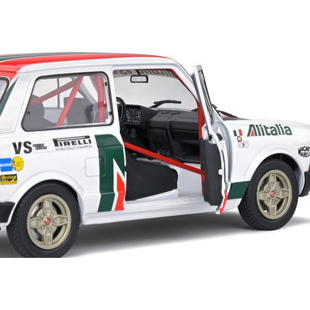 Solido 1/18 Autobianchi A112 Mk.5 Abarth Alitalia rally set 1980