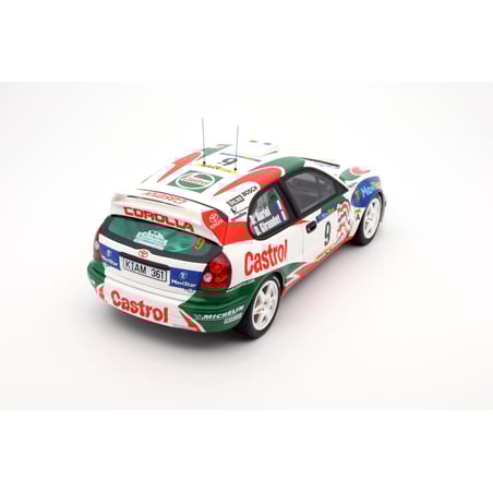 Otto Mobile 1/18  Toyota Corolla WRC Rally Rac 1998 Didier Auriol / D.Giraudet