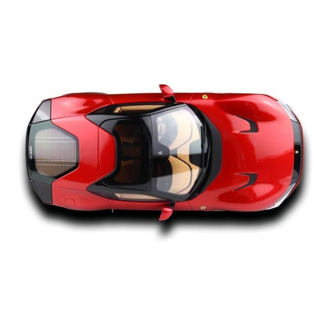 BBR 1/18 Ferrari 12Cilindri V12 830V Panoramic Roof 2024 with Showcase
