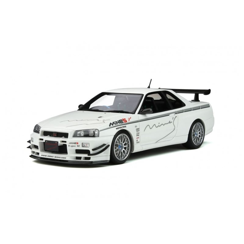 1:18 Nissan Skyline GT-R (R34) Mine'S 2011 (Otto Mobile)