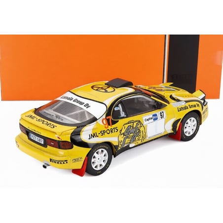 IXO 1/18 Toyota Celica GT4 Turbo ST185 Νο.97 Arctic Lapland Rallye 2024 J.M.Latvala/Juho Hänninen