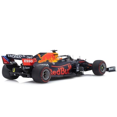 Spark 1/18 Red Bull Racing F1 RB16B Honda No.33 Winner Abu Dhabi GP, Max Verstapen 2021 World Champion