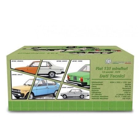 Laudo Racing 1/18 Fiat 131 1600 Mirafiori Special 1974
